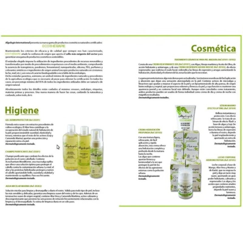 ALGOLOGIE Shower Gels