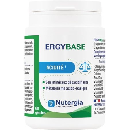 Nutergia Acidity Maintenance of Acid-Base Balance