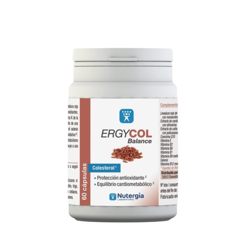 Ergycol Balance 60 Vegetable Capsules