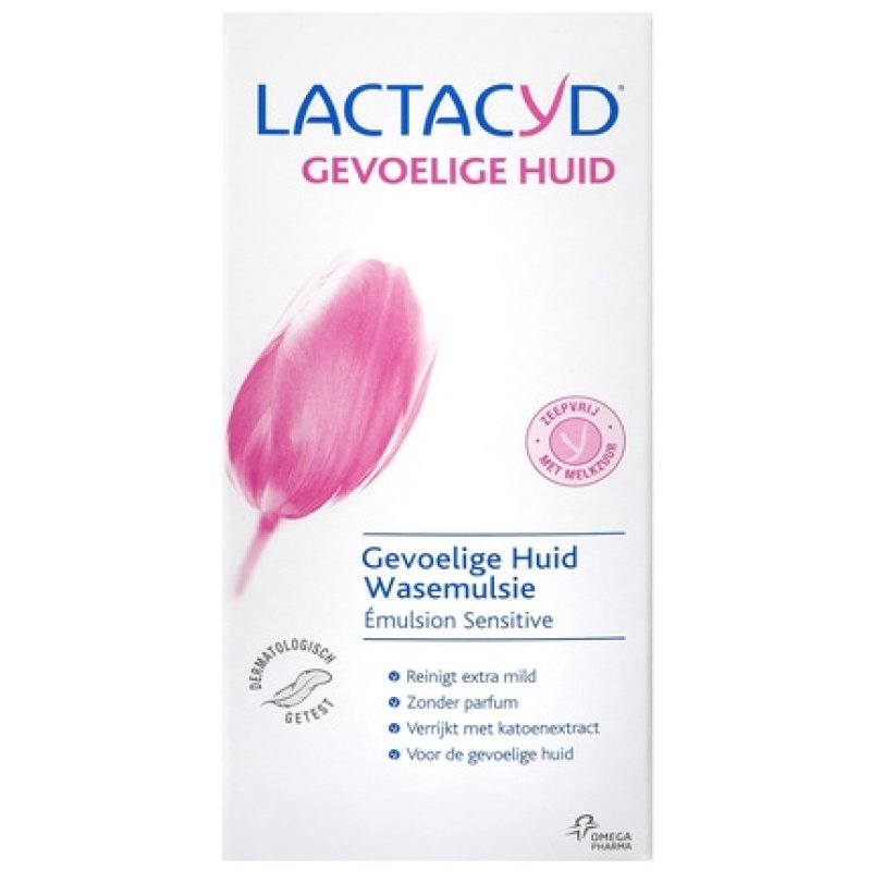 Lactacyd Sensitive Skin Wax Emulsion for the Outer Intimate Area Intimate Care 200ml