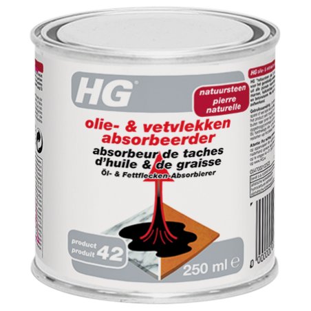 HG Stain Absorber Oil and Grease for Natural Stone 250ml