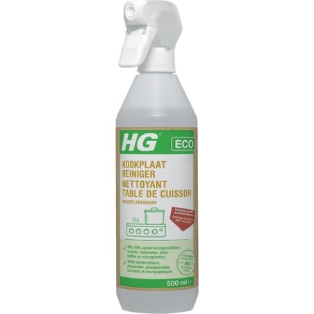 Hg Eco Hob Cleaner - 500 Ml - The Cleaner That Safely And Effectively Cleans Your Hob