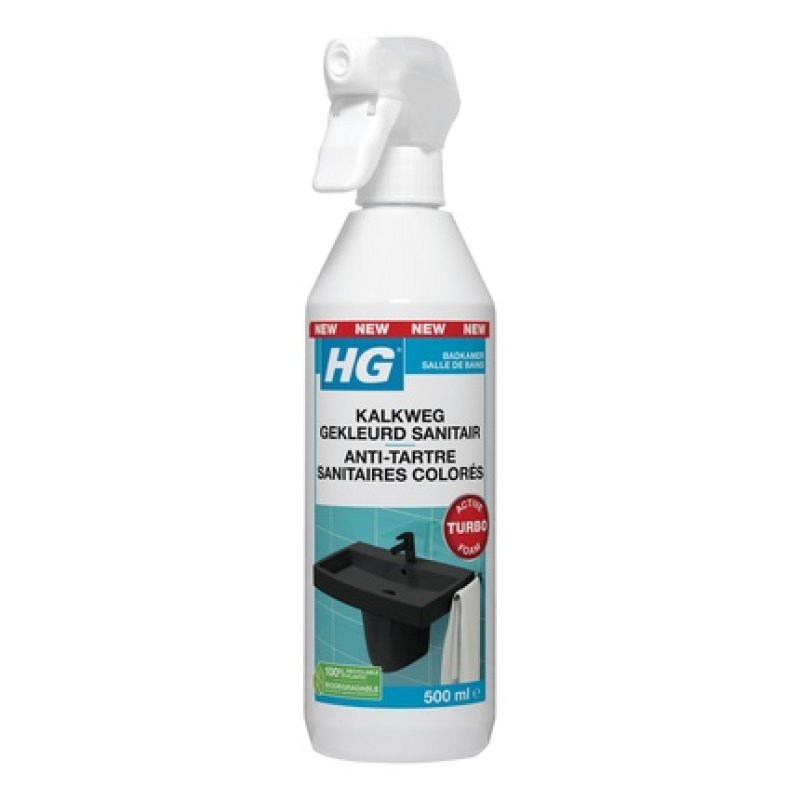 Hg Colored Limescale Remover For Sanitary Ware - Effective Cleaning Solution