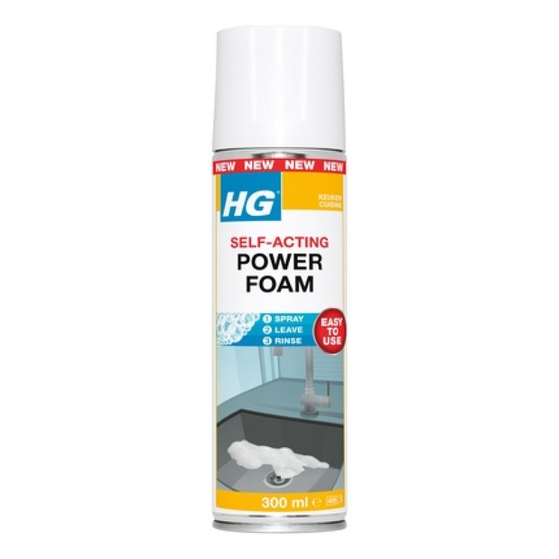 Hg Power Foam Kitchen - Effective Cleaning Foam For Kitchens