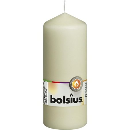 Bolsius Regular Pillar Candle Ivory 60mm Width