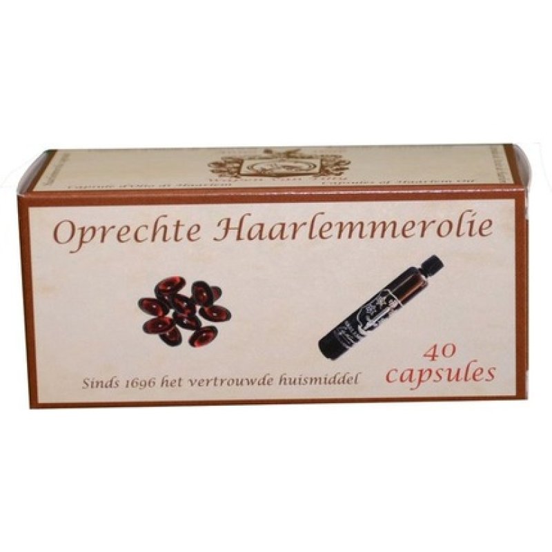Haarlem Oil - 40 Capsules - Dietary Supplement