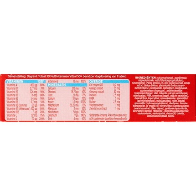 Dagravit Vital 50 - Vitamins - 60 Tablets