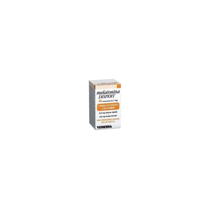Vemedia Dispert Melatonin 1 Mg 60 Tablets