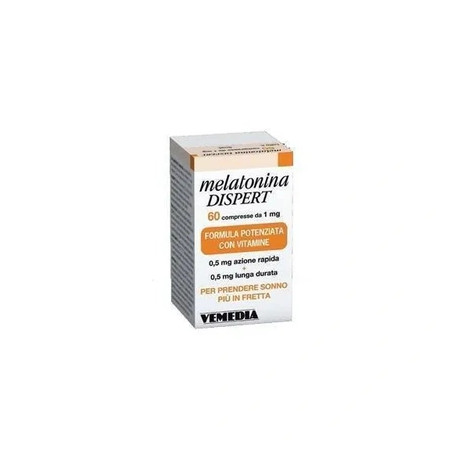 Vemedia Dispert Melatonin 1 Mg 60 Tablets