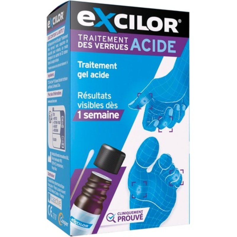 Excilor Acid Gel Hand & Foot Wart Treatment