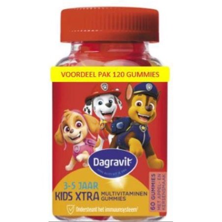 Dagravit Kids Xtra 3-5 Years Gummies - Children's Vitamins