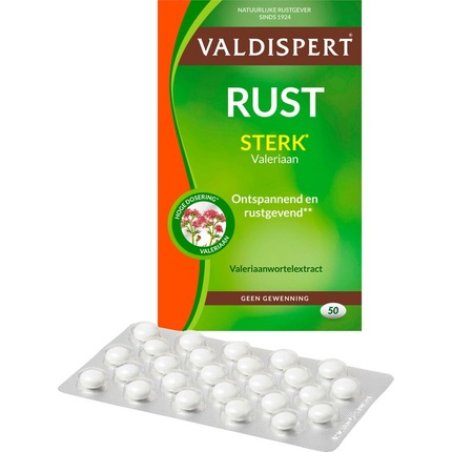 Valdispert Rest Strong - Natural Supplement - 50 Tablets