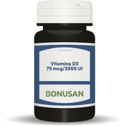 Bonus Vitamin D3 75 Mcg/3000 Ui 60 Capsules