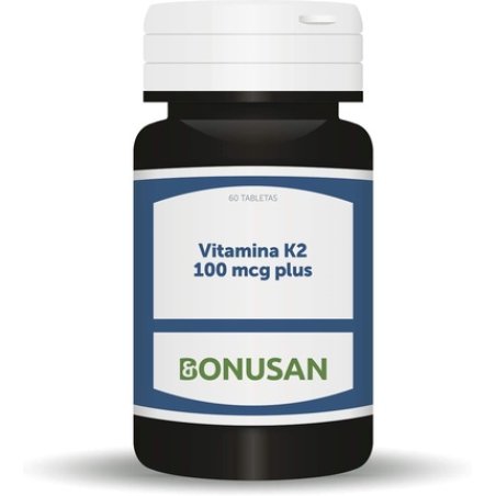 Bonusan Vitamina K2 100 Mcg Plus 60 Tabletas