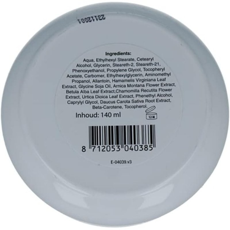 Jacob Hooy Vitamin E Cream 140g