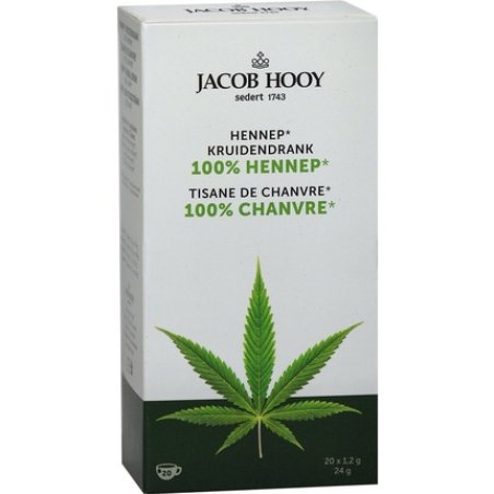 Jacob Hooy - Hemp Tea Herbal Drink - 20 Bags