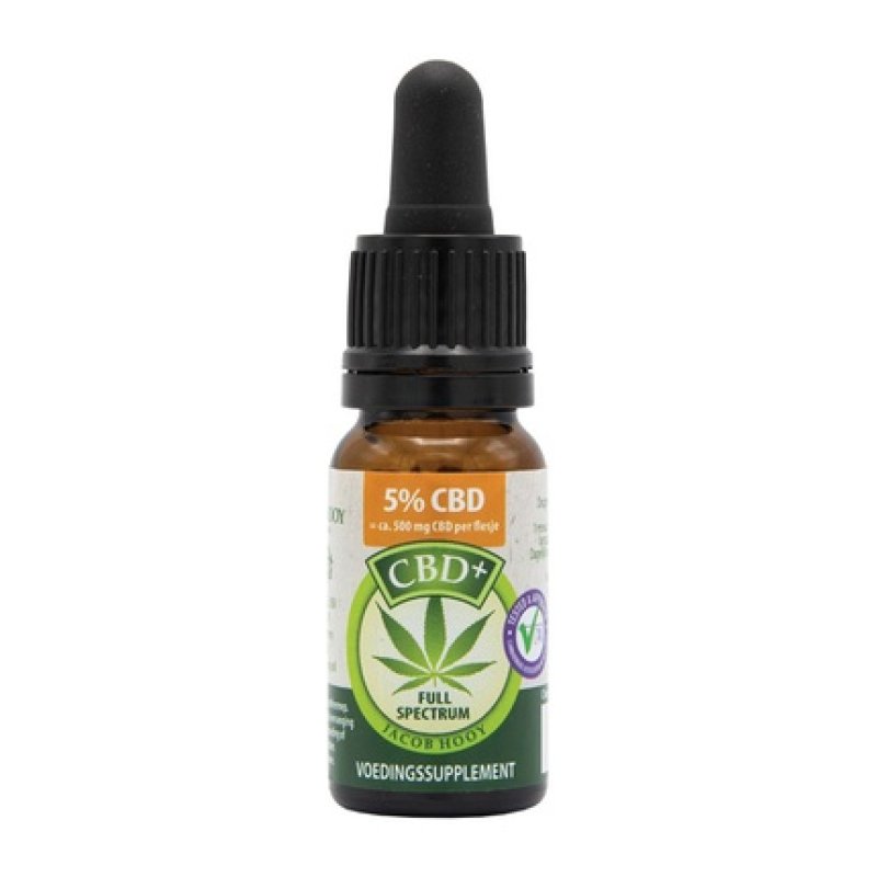 Jacob Hooy Cbd Plus Oil 5% - Health & Wellness