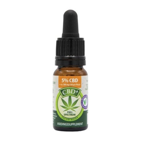 Jacob Hooy Cbd Plus Oil 5% - Health & Wellness