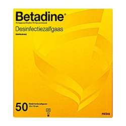 Betadine Zalfgaas 10x10cm By Betadine - Medical Dressing
