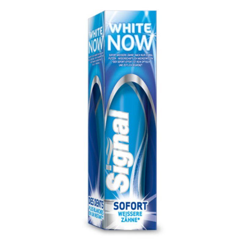 Signal White Now Whitening toothpaste