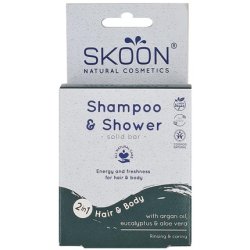 Skoon Solid Shampoo Shower Bar 2-In-1 - 90 Grams