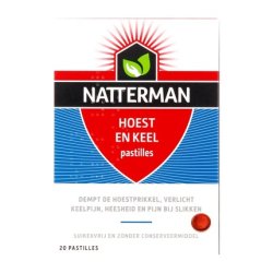 Natterman All In One Cough Lozenges - Effective Relief For Cough And Throat Discomfort
