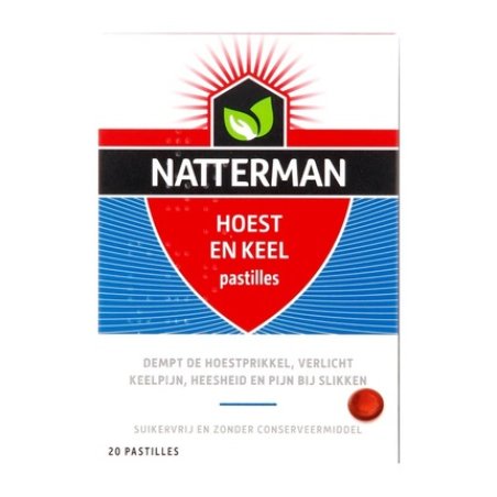 Natterman All In One Cough Lozenges - Effective Relief For Cough And Throat Discomfort