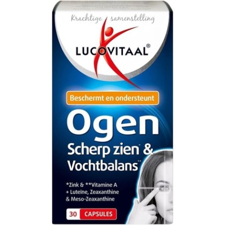 Lucovital Eyes See Sharp and Fluid Balance 30 Capsules