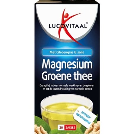 Lucovitaal Magnesium Tea - 20 Pcs