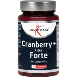 Lucovitaal - Cranberry X-Tra Forte - 30 Capsules - Dietary Supplement