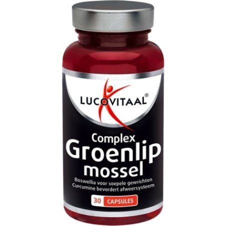 Lucovitaal Green Lipped Mussel Complex Dietary Supplement - 30 Capsules