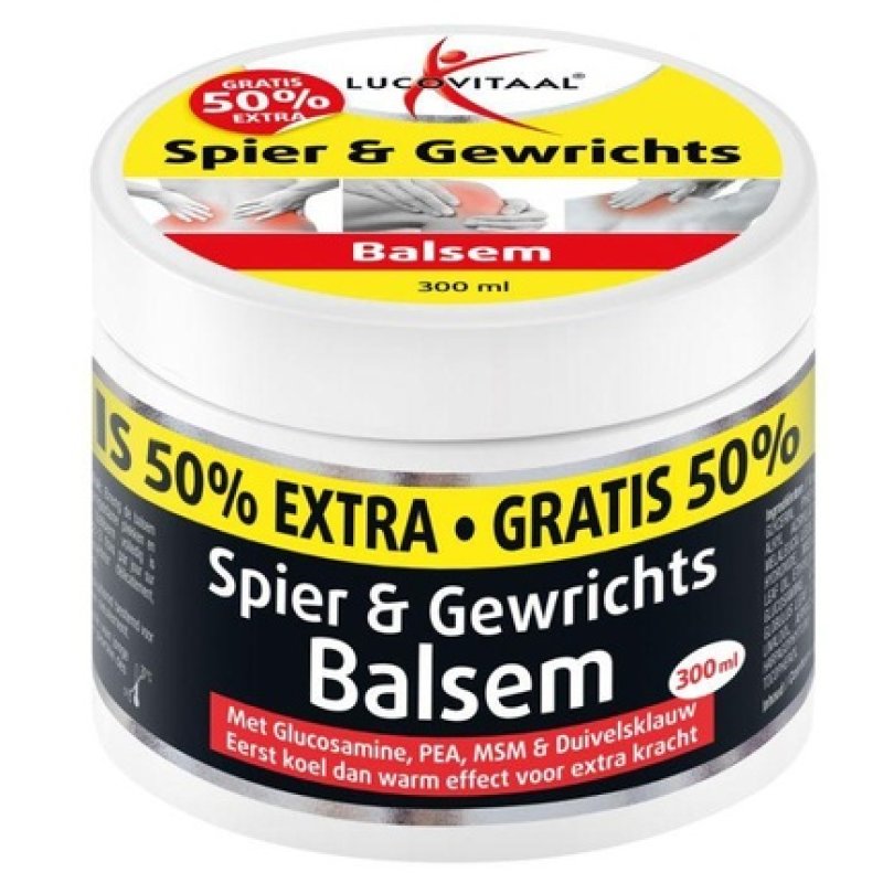 Lucovitaal Muscle & Joint Balm 50% Extra