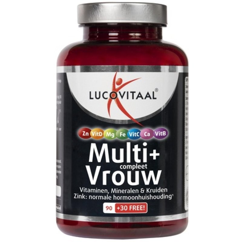 Lucovitaal Multi Complete Woman - Comprehensive Multivitamin For Women