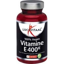 Lucovitaal Vitamin E 400 Iu 100% Vegan 60 Capsules