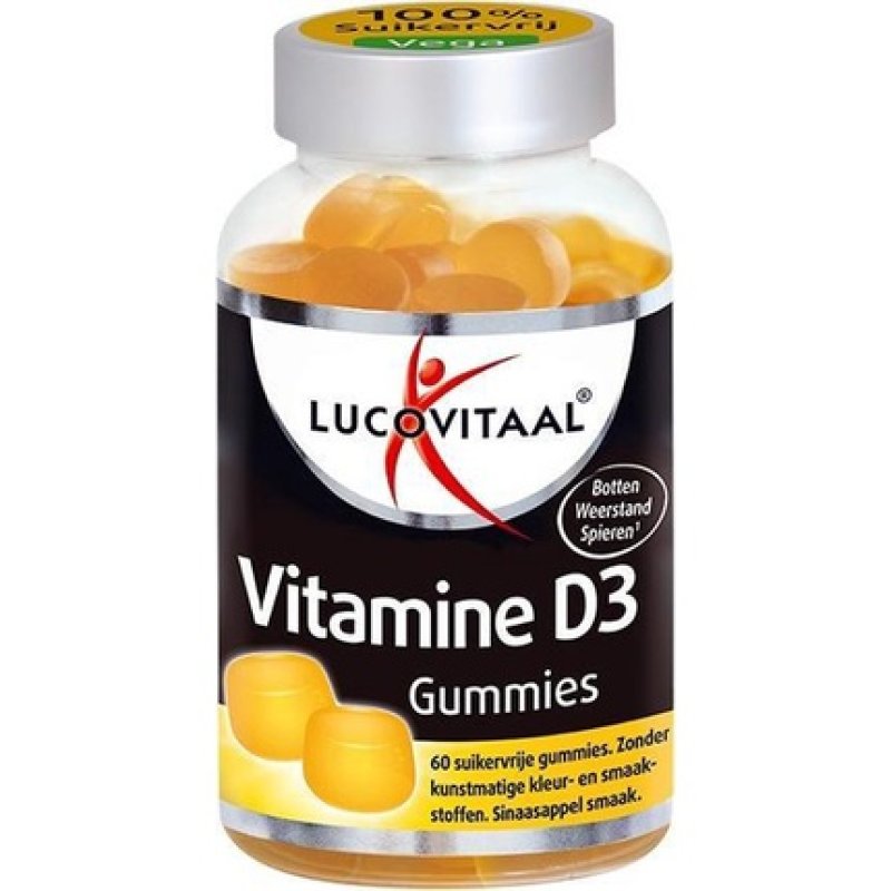 Lucovitaal Gummies Vitamin D3 60 Gummies