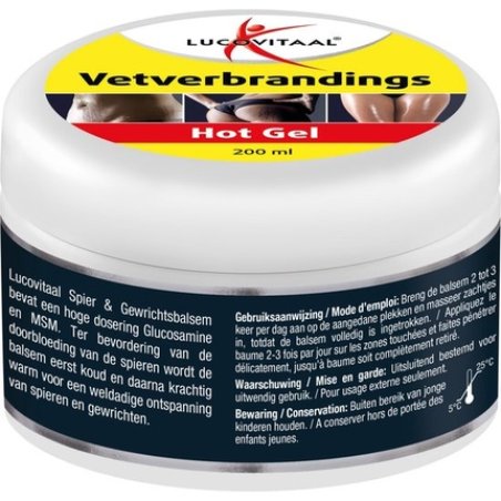 Lucovitaal Fat Burning Hot Gel 200 Ml