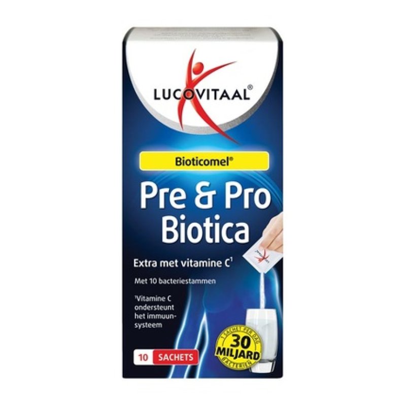 Lucovitaal Pre & Probiotics Sachets - Health Supplement