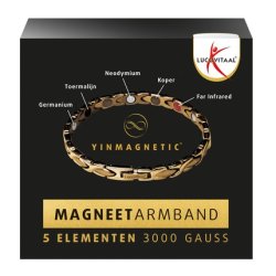 Lucovitaal Magnetic Bracelet Ym@ Gold
