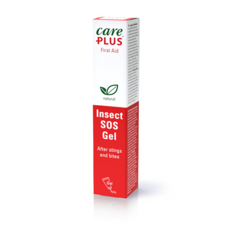 Care Plus 38626 guérisseur de piqûres d'insectes Gel Vert, Rouge, Blanc