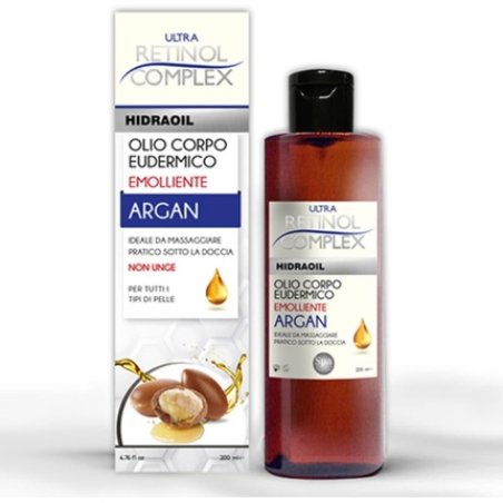 Hydraoil Eudermic Emollient Body Oil with Argan 200ml