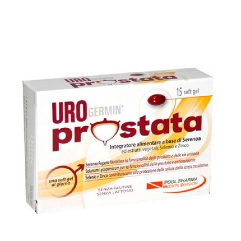 Pool Pharma Srl Urogermin Prostata 15 Softgel