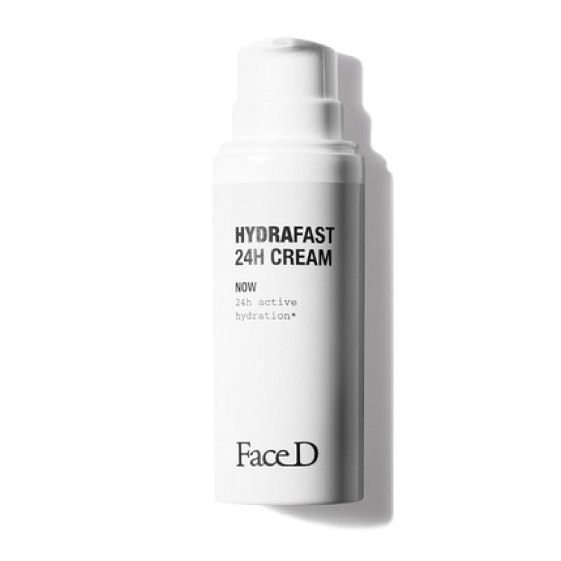 Face D Hydraftast 24H Moisturizing and Soothing Cream with Hyaluronic Acid and Vitamin C E SPF15 50ml