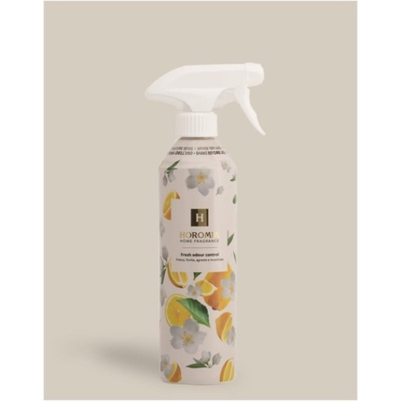 Horomia Fresh Odour Control Dual-Phase Air Freshener Spray for Rooms and Fabrics 500ml