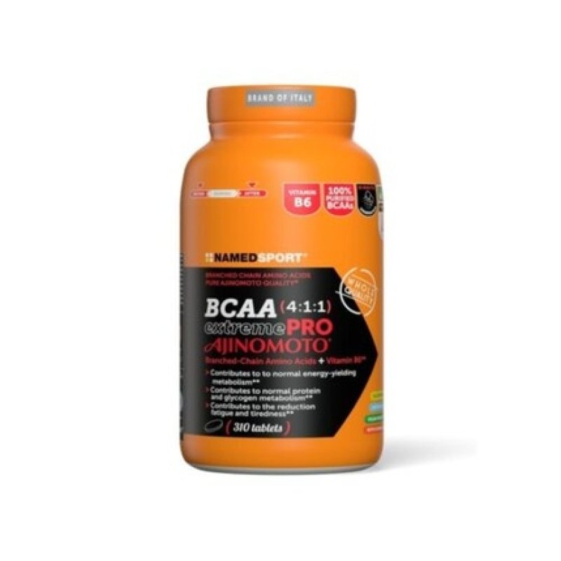 NAMED BCAA 4:1:1 ExtremePro Amino Acid Supplement 310 Tablets