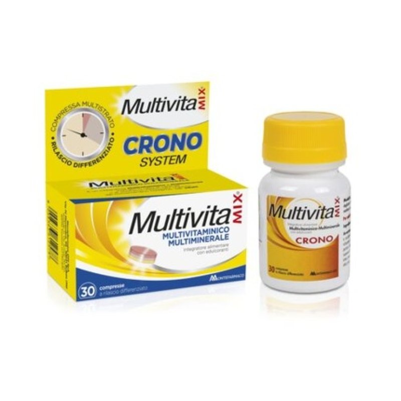 Multivitamix Crono Montefarmaco 30 Tablets