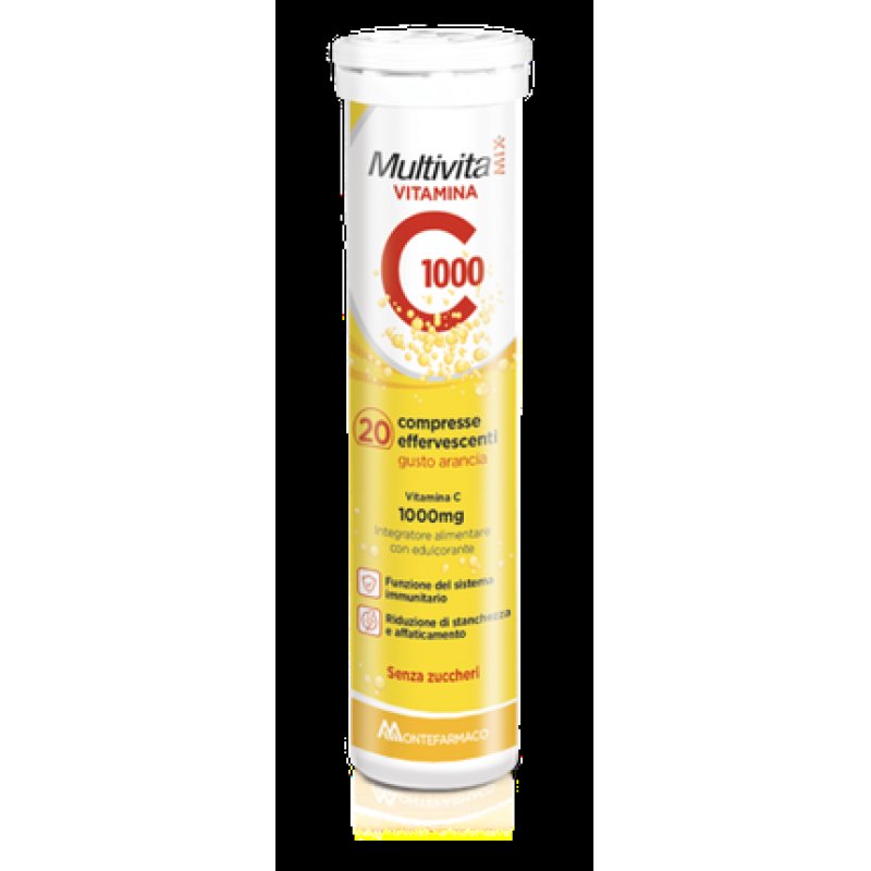 MultivitaMix Vitamin C 1000 Montefarmaco 20 Tablets