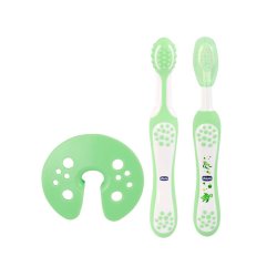 Chicco 00006961000000 toothbrush Toothbrush set Green, White Baby