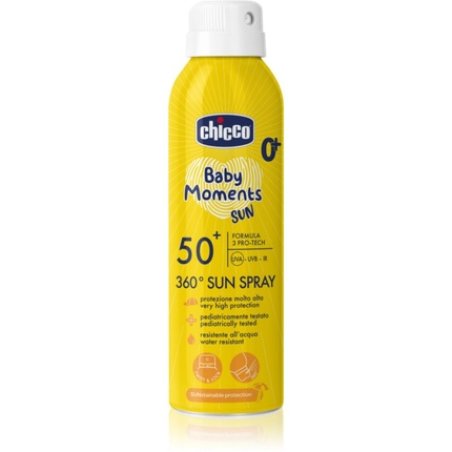 Chicco Baby Moments Sun Spray 150 ml - for babies 0 months and up