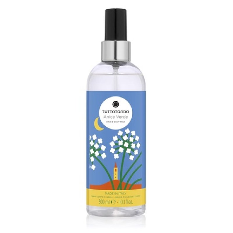 Tuttotondo Anis Green Hair & Body Mist 300ml