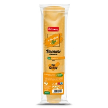 BICCHIERI 50 PZ ARANCIO 200 CC Cups